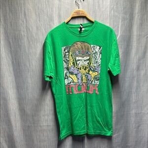 Marvel Green Short Sleeve Tee size large